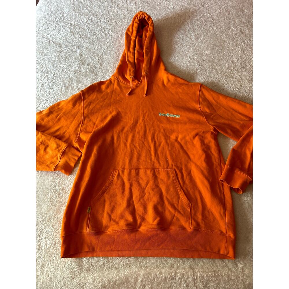 Golf Wang‎ Orange Sunflower Hoodie Size Large